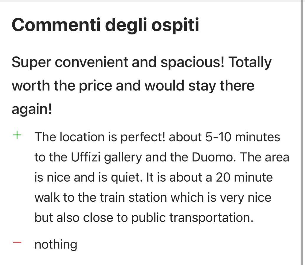 I'Biancone Lejlighed Firenze Eksteriør billede